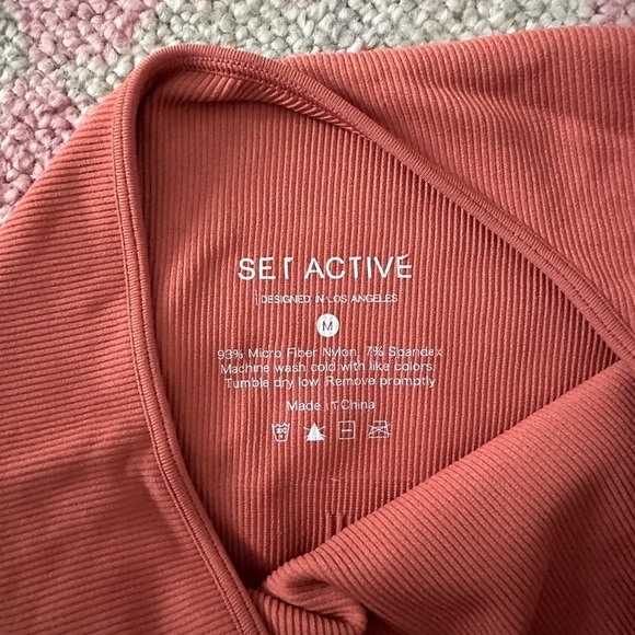 set active | sculptflex® ribbed one shoulder bra - Picture 3 of 3